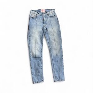 REVICE Denim Star Venus Crop Skinny High Rise Light Wash Jeans
Size 27